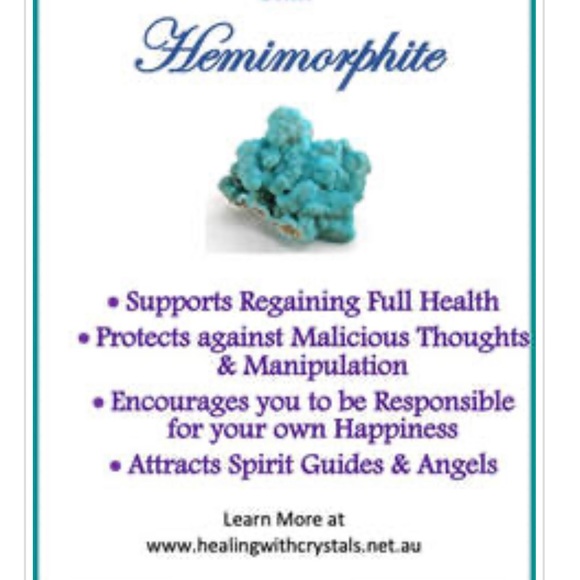 💎Beautiful Blue Hemimorphite (1) Stretch Bracelet - Picture 6 of 6